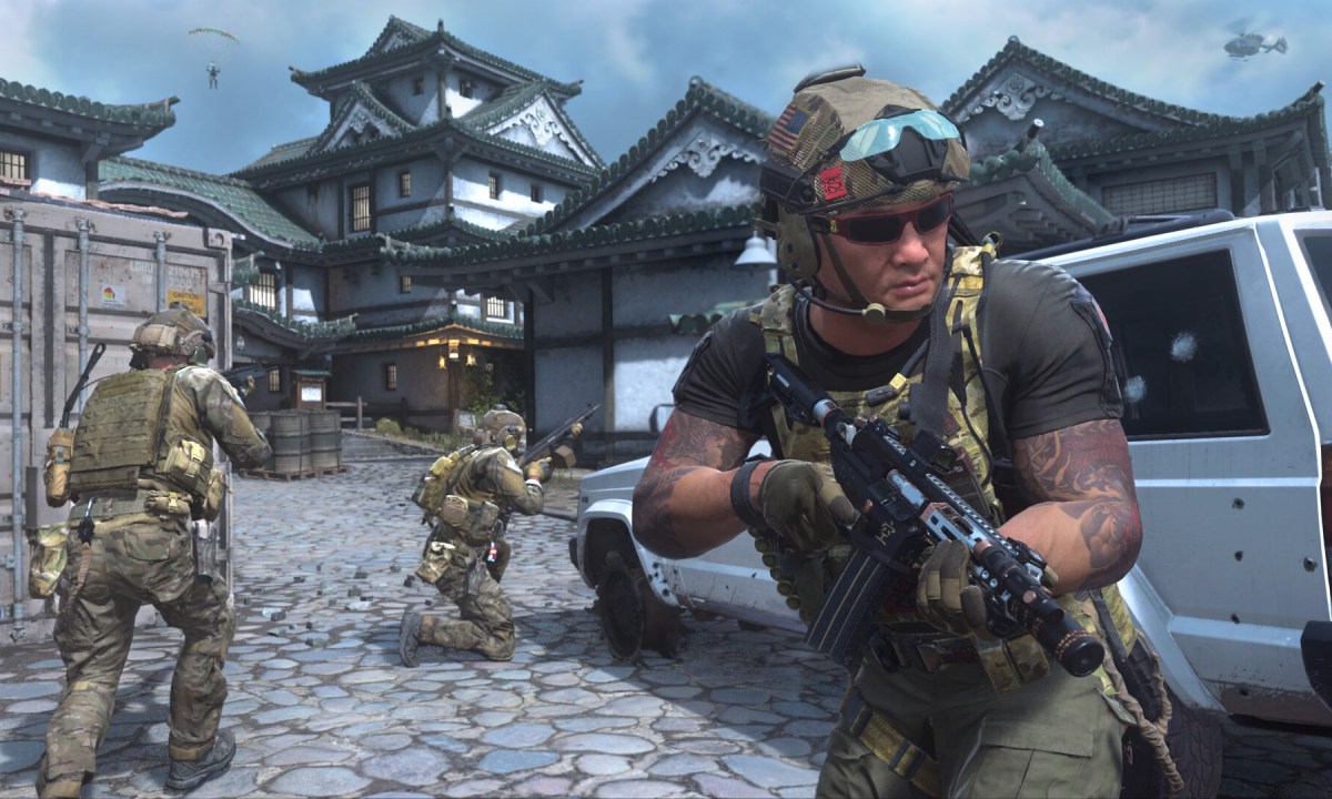 Characters on Ashika Island in Warzone 2.0.