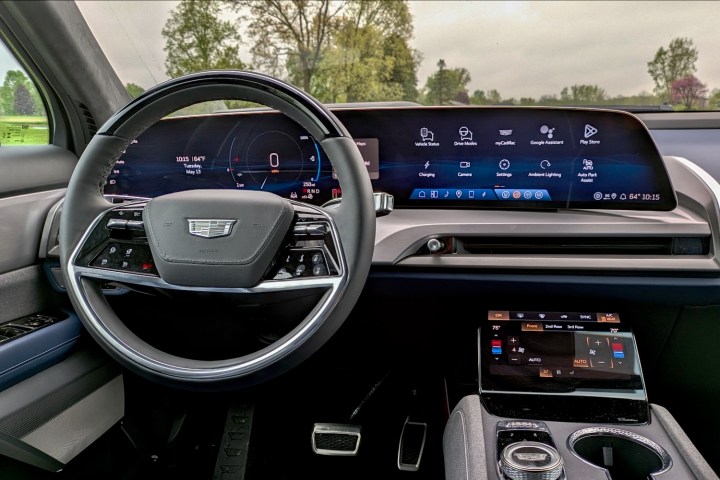2026 Cadillac Vistiq dashboard.
